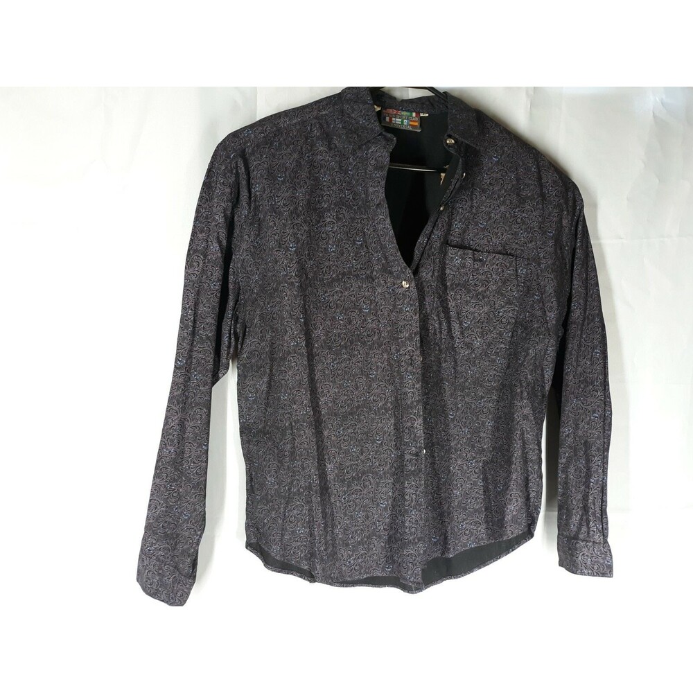 Vintage Paris Sport Club International Long Sleeve womens shirt Size L  Purple
